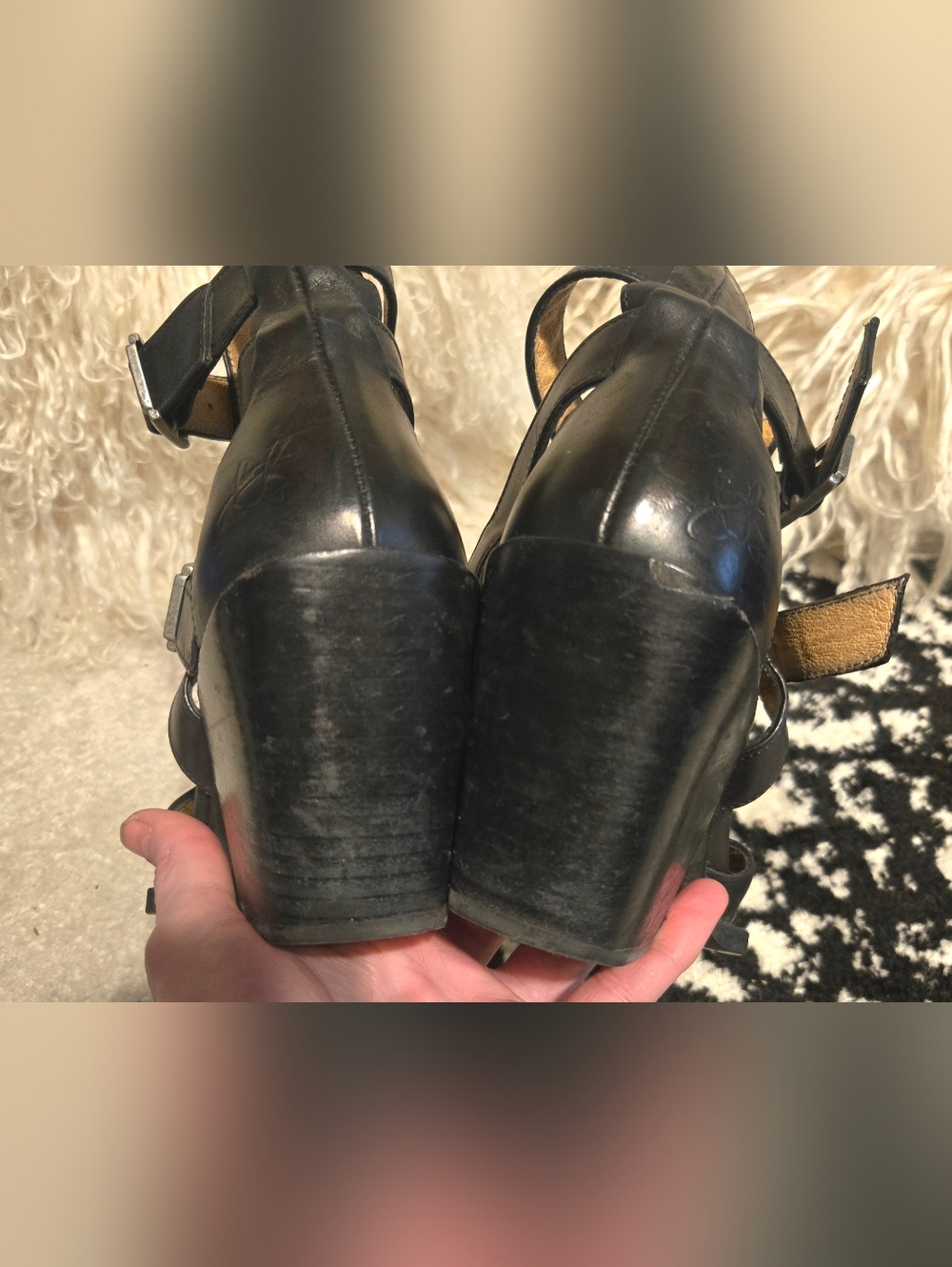 John Fluevog Postmodern Slushy Swordfish - Picture 4 of 8